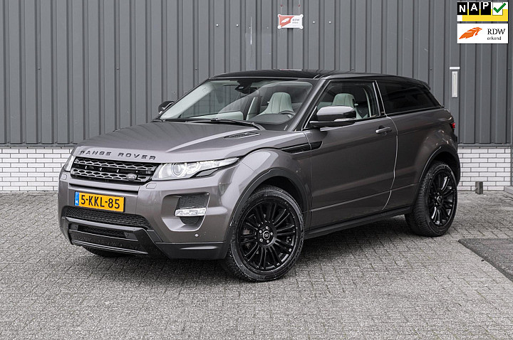 Land Rover Range Rover Evoque Coupé 2.0 Si 4WD Sicilian Yellow *Volledig Onderhouden*Memory*